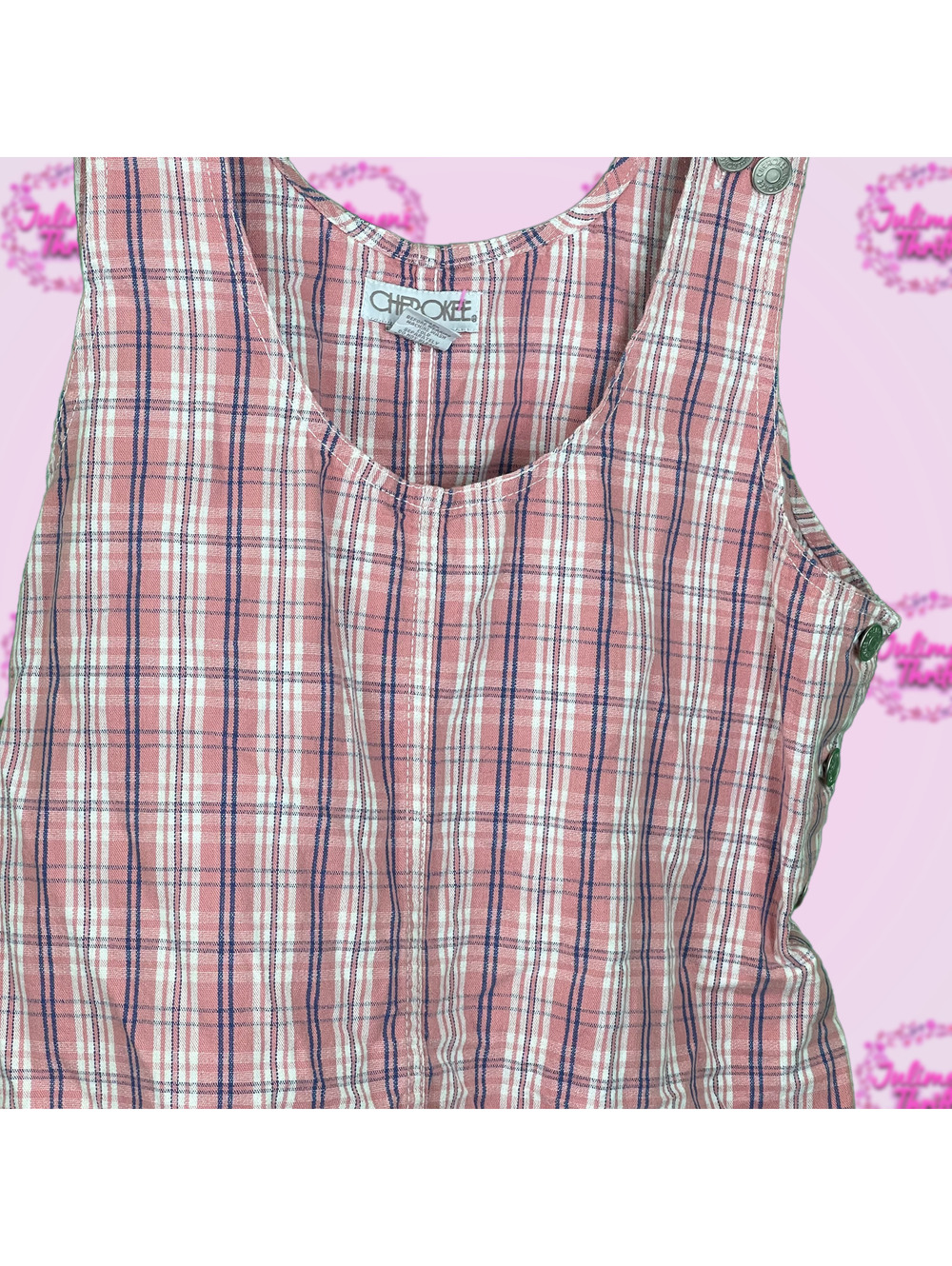 Cherokee Button Dress - Picture 3 of 3